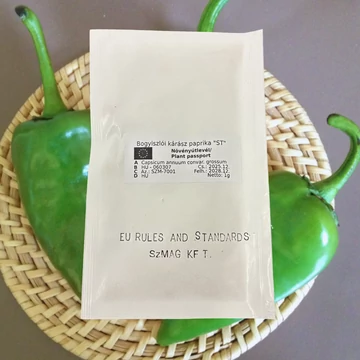 Bogyiszlói Kárász paprika vetőmag tasak