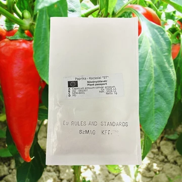 Kocsolai paprika vetőmag tasak