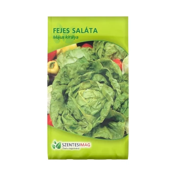 Fejes saláta Május királya – korai szabadföldi fejes saláta vetőmag (3 g)