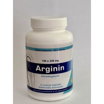 L-arginin kapszula, érfal és vérkeringés támogatására, természetes keringésfokozó aminosav
