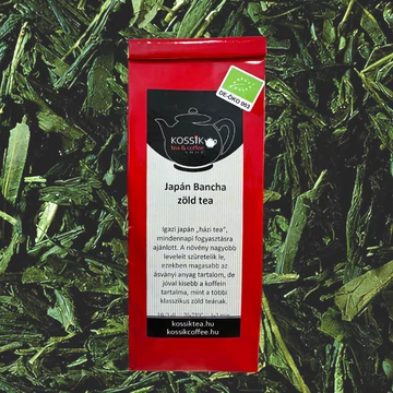 Japán Bancha Bio zöld tea – alacsony koffeintartalmú, frissítő mindennapi ital