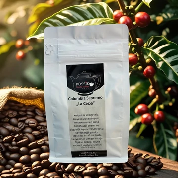 Colombia Supremo speciality kávé – gyümölcsös, közepes pörkölésű arabica Huila régióból