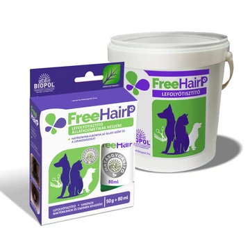 FreeHair Pet természetes lefolyótisztító csomagolás
