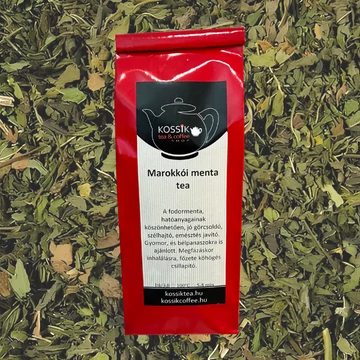 Marokkói Fodormenta gyógynövény tea – természetes gyomornyugtató, emésztést támogató főzet