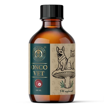 Onco Vet immunerősítő és regeneráló gombakivonat állatoknak – bio gyógygomba formula