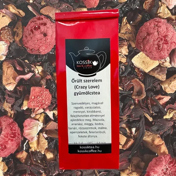 Crazy Love gyümölcs tea – koffeinmentes szálas tea édes és fanyar gyümölcsök keverékéből