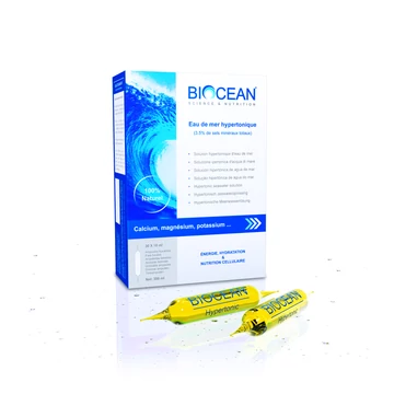 BIOCEAN hypertóniás plazma, természetes tengeri ásványianyag-komplex sejtműködés és hidratáció támogatására