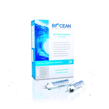 BIOCEAN izotóniás plazma, természetes mikrofiltrált tengervíz elektrolit- és ásványianyag-pótlásra