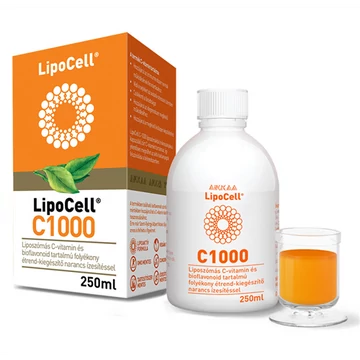 LipoCell C1000 narancs ízű liposzómás C-vitamin étrend-kiegészítő
