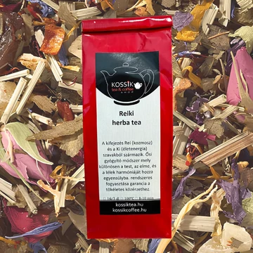 Reiki gyógynövény tea – virágos gyógynövénykeverék mangóval, almával és válogatott szirmokkal