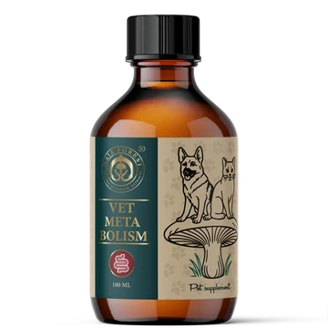 Vet Metabolism anyagcserét támogató gombakivonat állatoknak – Mandulagomba és Süngomba formula
