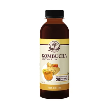 Kombucha koncentrátum natúr, 500 ml, adalékmentes fermentált ital emésztés és bélflóra támogatására