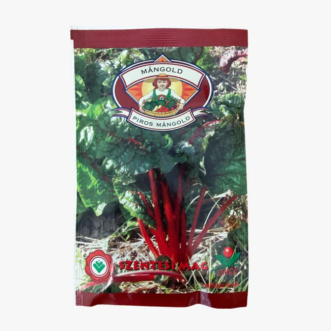 Mángold piros levelű – levélzöldség vetőmag (4 g) vetőmag tasak