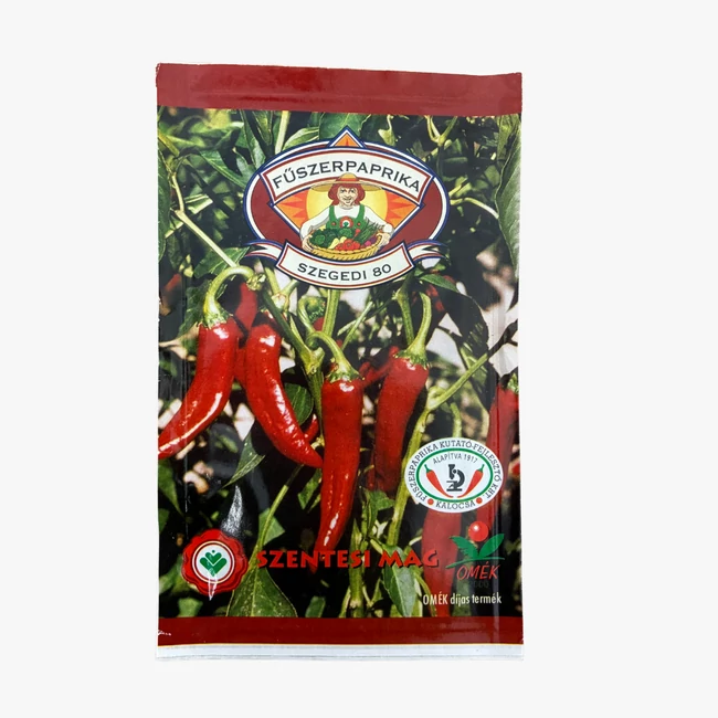 Fűszerpaprika Szegedi 80 vetőmag tasak