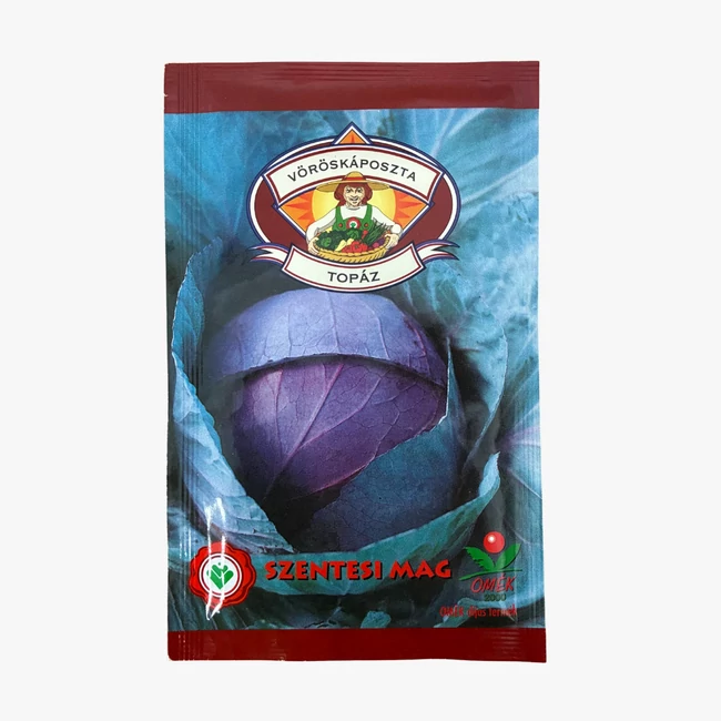 Vöröskáposzta Red Topáz vetőmag tasak