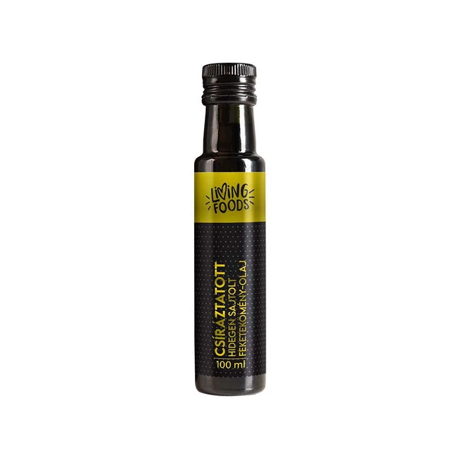 Csíráztatott hidegen sajtolt bio feketekömény olaj - 100 ml