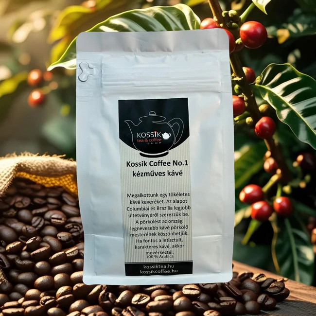 Kossik Coffee No. 1 speciality kávé – kolumbiai és brazil arabica blend