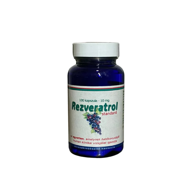 Rezveratrol kapszula sejtvédelemre és szív-érrendszeri egészség támogatására